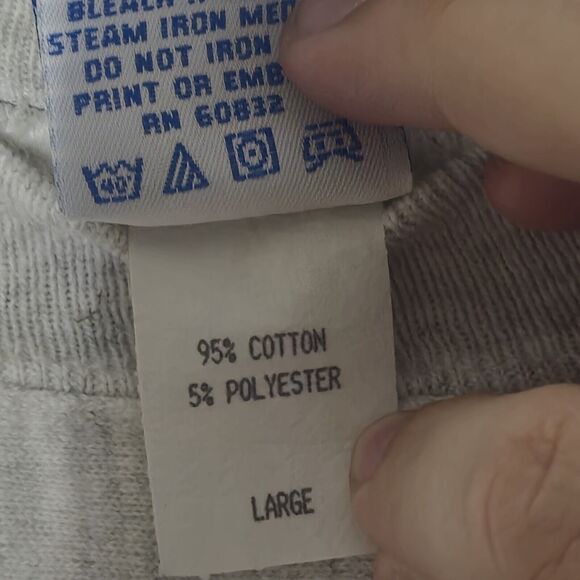 Vtg 90s Rugged Sweats CPD CLARKSVILLE POLICE DEPT Sweatshirt Mens Large Gray - Picture 6 of 8